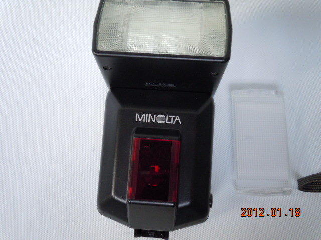MINOLTA  3600HS(D)閃光燈與Sony單眼數位相機可使用