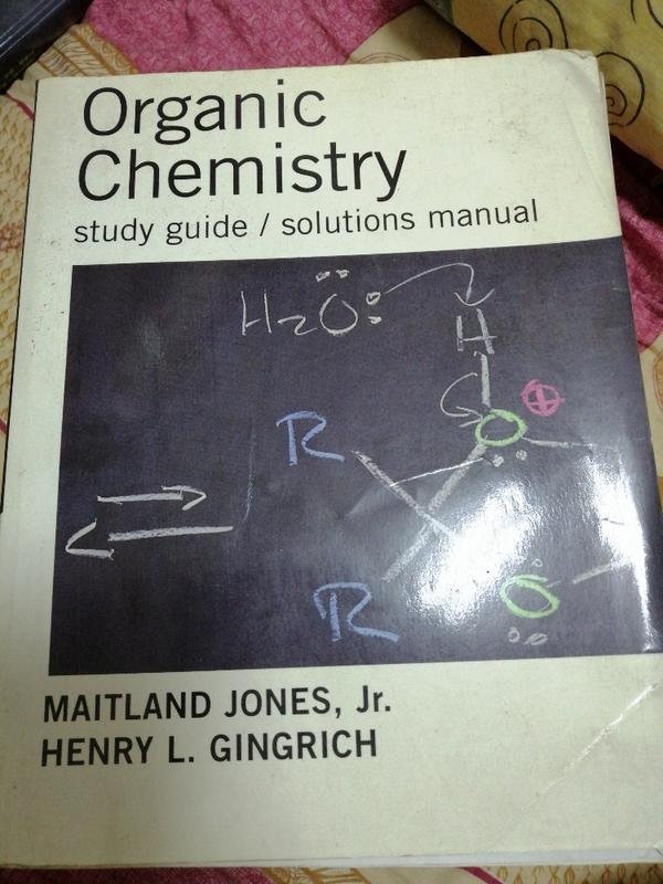《Study Guide/Solutions Manual for Joness Organic Chemistry》