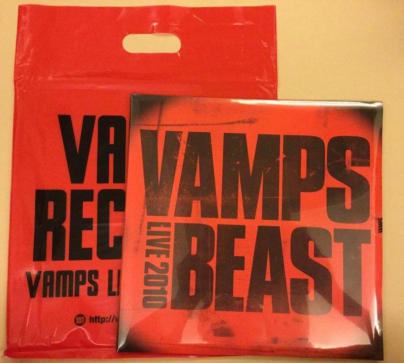 現貨 VAMPSs Live 2010 Beast 場刊附塑膠提袋