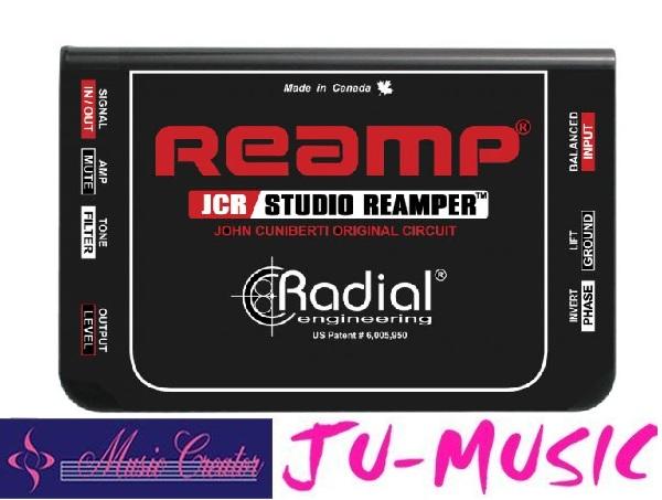 造韻樂器音響- JU-MUSIC - Radial JCR Studio Reamper DI  『公司貨，免運費』