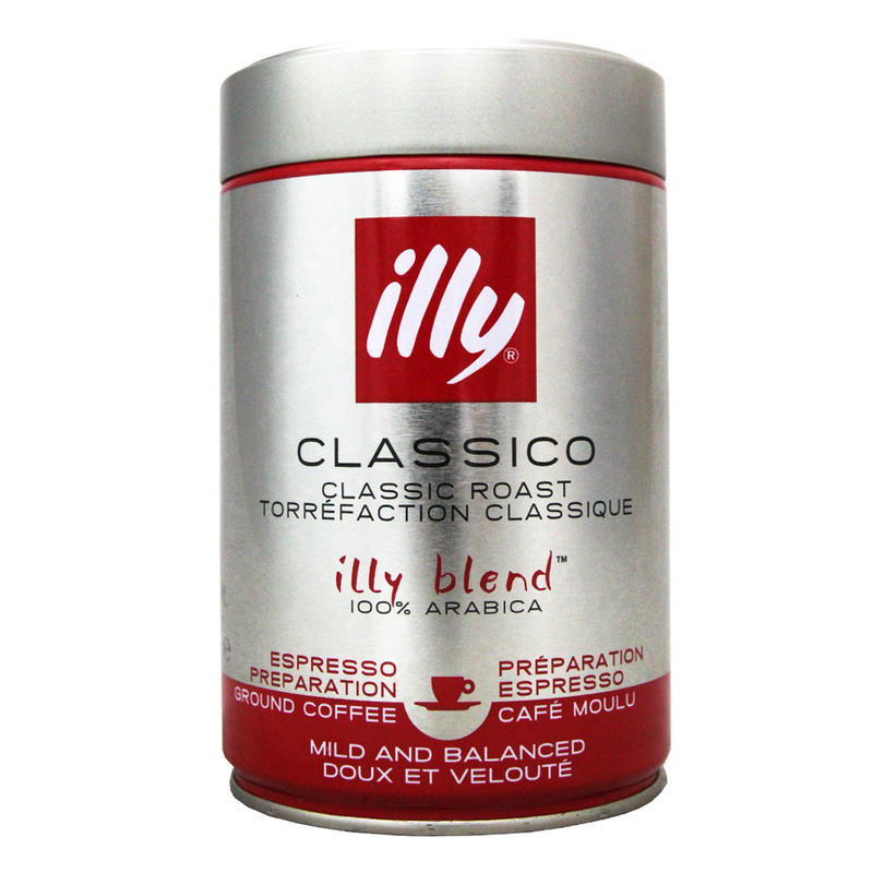 【易油網】【缺貨】illy Ground Espresso 義式濾泡咖啡粉 意利 中度烘焙 250g  #00438