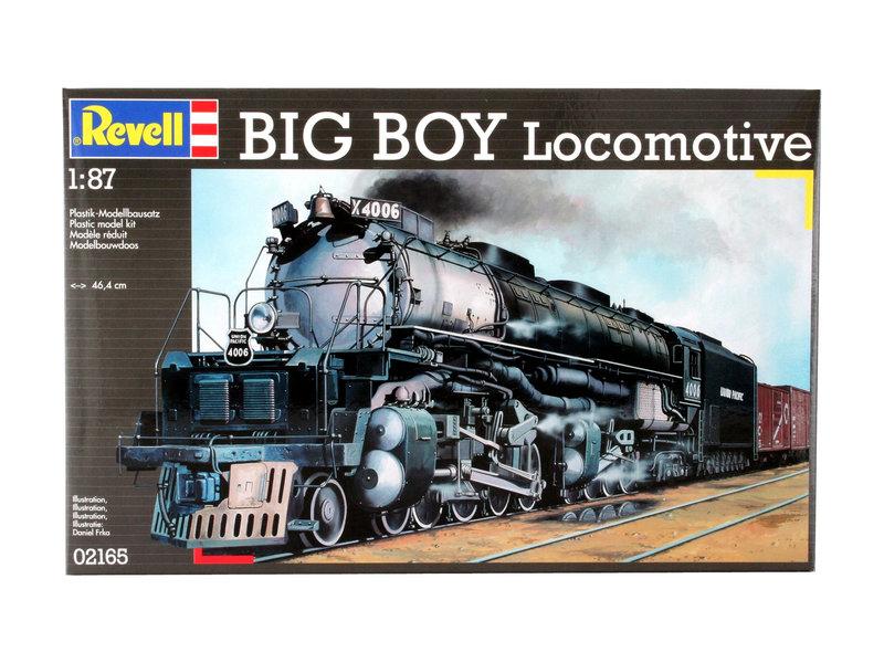 【AKO HOBBY】德國 Revell 02165 1/87 美國 Bigboy大男孩蒸汽火車 ***下標前請先詢問貨