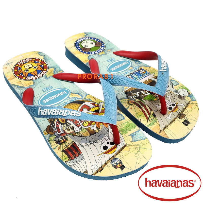 havaianas 4148238-1808U 航海王聯名款巴西人字拖鞋(全尺寸)【防水，耐穿，好穿】202H