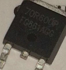 70R600P MOSFET MMD70R600PRH TO252 USA SELLER