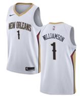 錫安·威廉森 (Zion Williamson) NBA2018全明星賽球衣 新奧爾良鵜鶘隊 1號 白色