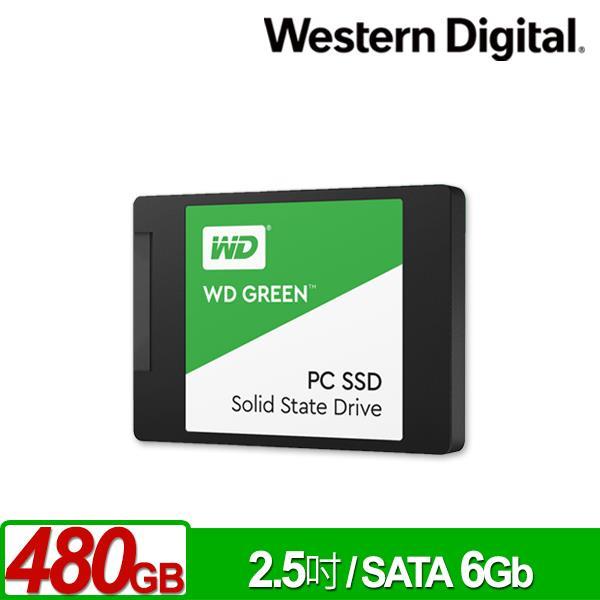 @電子街3C特賣會@全新WD SSD 480GB 2.5吋固態硬碟(綠標) WDS480G2G0A