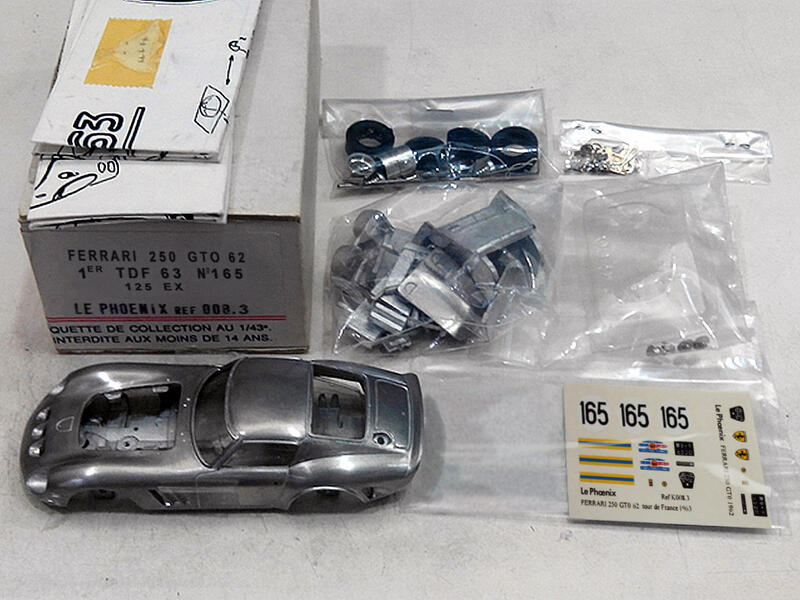大特價LE PHOENIX 1/43 FERRARI 250 GTO 1st. #165 TDF 1963 kit 