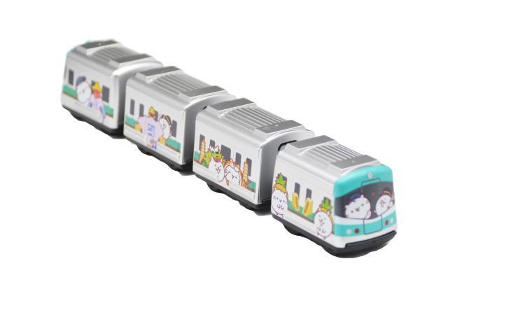 《鐵支路迴力小列車》鐵支路 新上市 QV012T2   高雄捷運貓咪軍團彩繪迴力列車