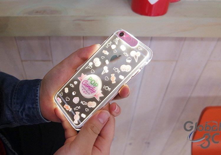 韓國最新款 來電發光殼 iPhone6 Plus 來電閃爍LED 透明殼 保護套 TPU 手機殼 夜光 閃光