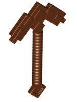 樂高王子 LEGO 創世神 紅棕色 武器 鋤頭 丁字鋤 Minecraft 18789 C074 缺貨