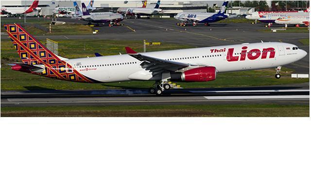 《飛機殿》11月新機預購全金屬Jc Wings 1/400 Thai Lion Air A330-300 "HS-LAH
