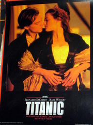 【美國進口電影小海報】鐵達尼號 Titanic (1997年)