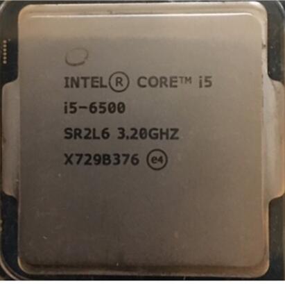 Intel® Core™ i5-6500 處理器 6M 快取記憶體，最高 3.60 GHz