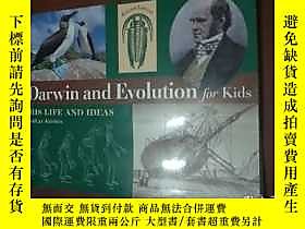 古文物DARWIN罕見AND EVOLUTION FOR KIDS HID LIFE AND IDEAS（兒童版達爾文與 