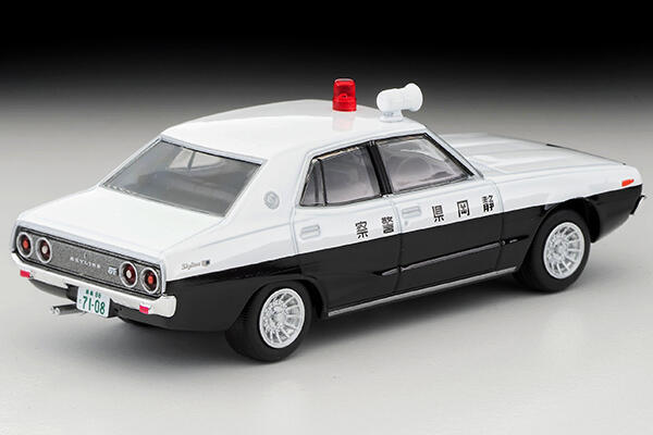 2023 2月Tomytec LV-西部警察Vol.25 Nissan Skyline 2000 GT巡邏車警車 