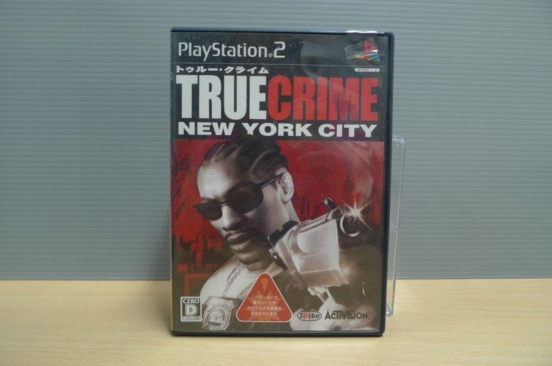 【飛力屋】PS2 極道獵車手 2 紐約 TRUE CRIME~NEW YOUK CITY 純日版 盒書完整 B07