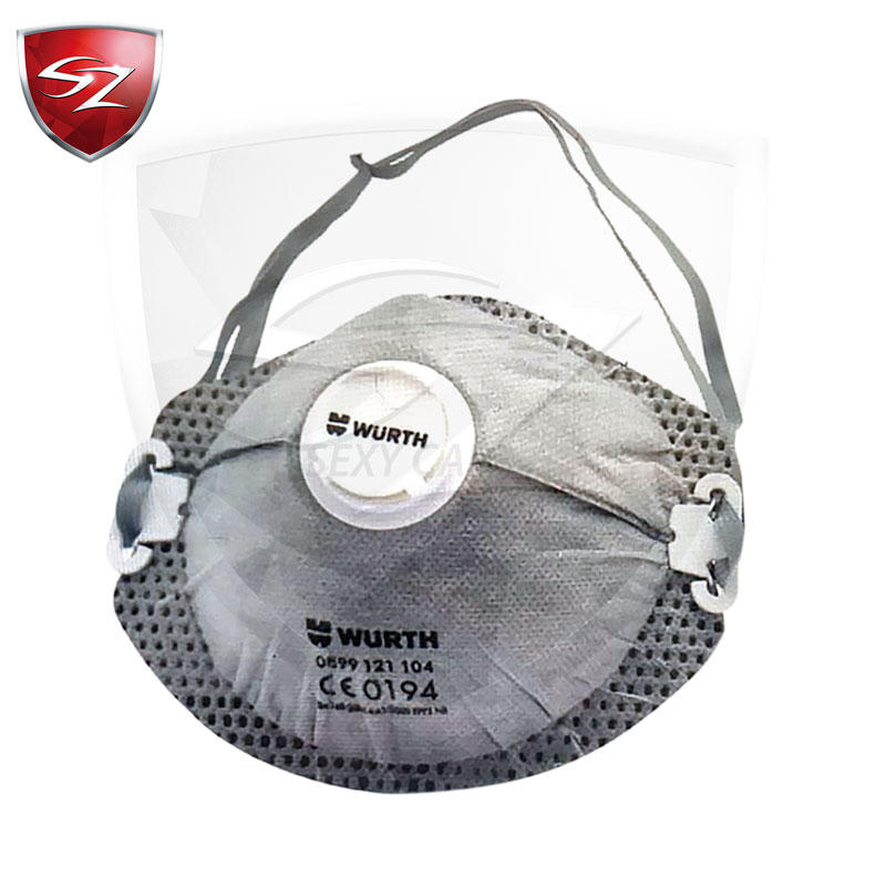 SZ 福士 碗型活性碳口罩 FFP2 NR 含透氣閥 單入裝/1入
