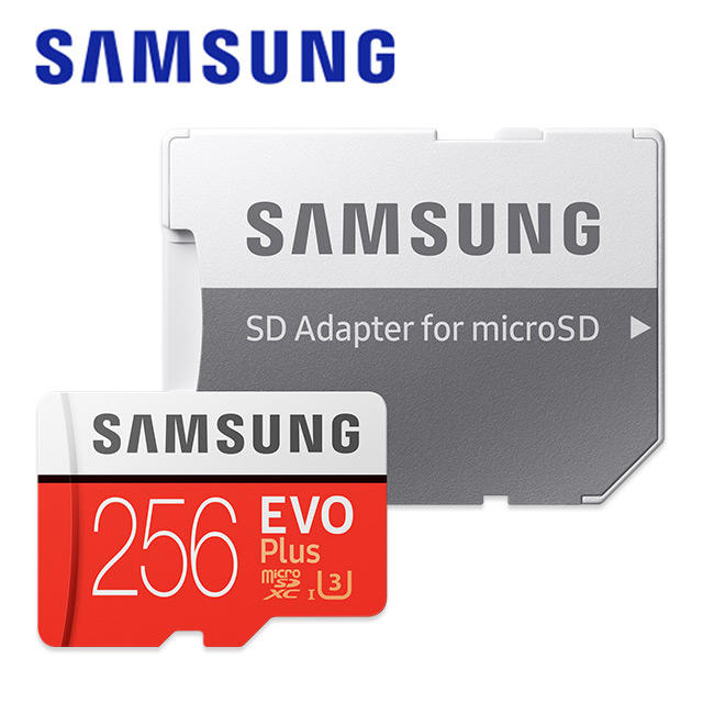 ＊鼎強數位館＊三星 EVO Plus microSDXC UHS-1(U3) Class10 256GB記憶卡 (公司貨