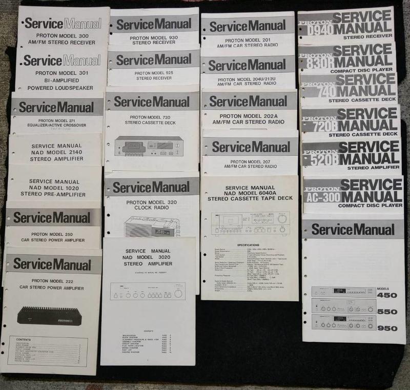佰俐b《Service Manual 普騰電器路線圖》24本