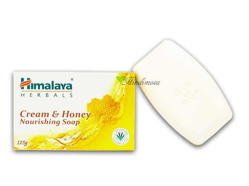 ♡印地摩沙╭♡ 印度 Himalaya喜馬拉雅 蜂蜜乳霜保濕香皂 Cream and Honey Soap 125g