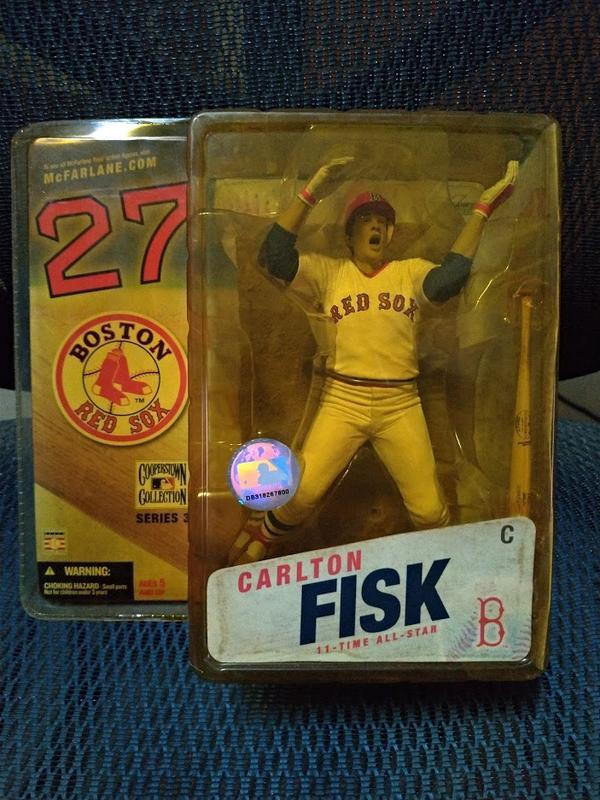 McFarlane MLB Cooperstown Collection Series 3 Carlton Fisk Action