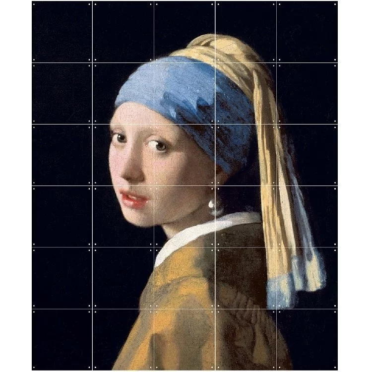 【荷蘭 IXXI 】Girl With A Pearl Earring 戴珍珠耳環的少女－壁掛畫 壁畫掛飾 壁貼
