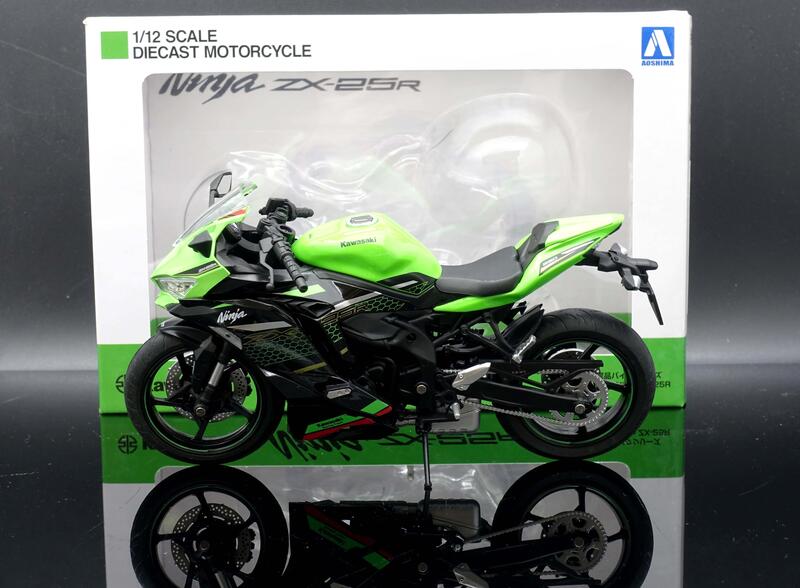 MASH】現貨瘋狂價Aoshima 青島社1/12 Kawasaki Ninja ZX-25R Green 