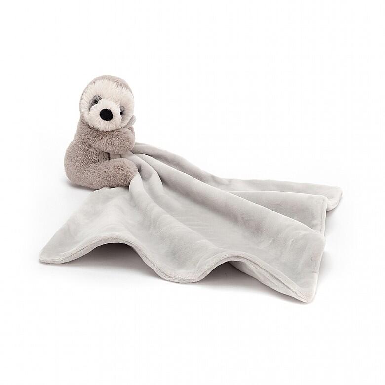 預購 英國嬰幼兒第一品牌 JELLYCAT全品項代購 安撫巾－ 可愛BABY 慵懶樹懶 新生兒 寶寶 彌月禮 生日禮