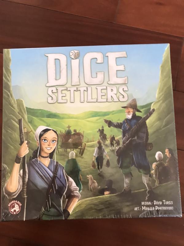 Dice Settlers 骰子開拓者 桌上遊戲 桌遊 英文正版