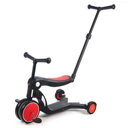 【W先生】5合1 3合1 兒童 寶寶 童車 後推桿 多功能 變形 三輪車 滑板車 腳踏車 滑步車 平衡車 DGN5-1