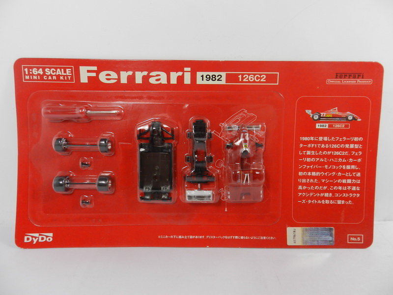《烈馬驛站》1/64 F1 Ferrari 126C2 #27 1982 (Kyosho)