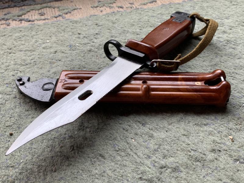 (現貨) 蘇聯/俄製 AK 6x4 第二型電木刺刀 Tula廠 圖拉 akm ak74