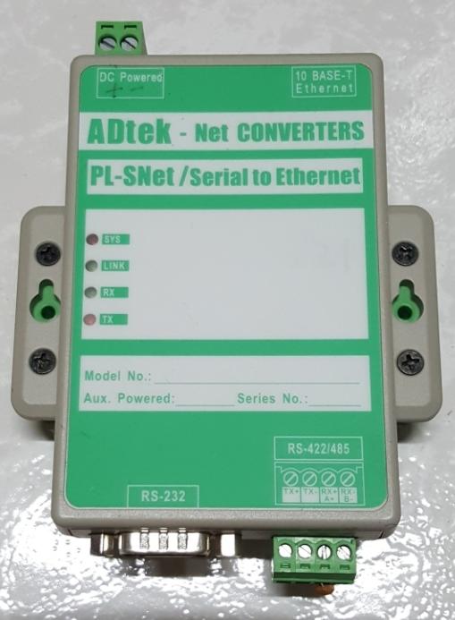 ADtek Net-conventers  序列轉Ethernet 