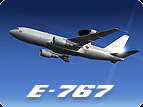 Captain Sim E-767 AWACS Expansion Model For Flight Simulator X " 下載版" "可至7-11款取貨"