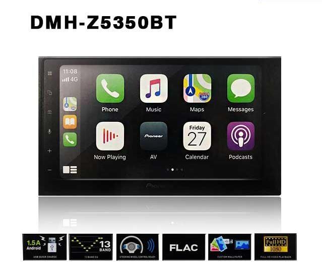 Pioneer DMH-Z5350BT 多媒體 6.8吋觸控式 CarPlay無碟主機 MP3.藍芽.Spotify