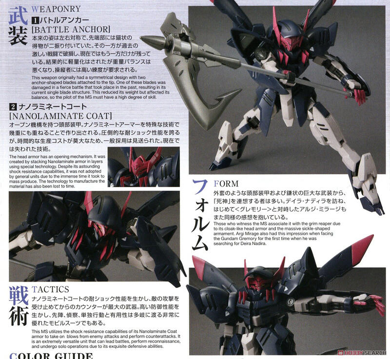 【鋼普拉】現貨 BANDAI 鐵血的孤兒外傳 月鋼 HG 1/144 #042 GUNDAM GREMORY 魅魔鋼彈