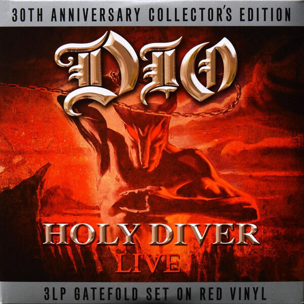 【破格音樂】 Dio - Holy Diver Live (3LP彩膠)