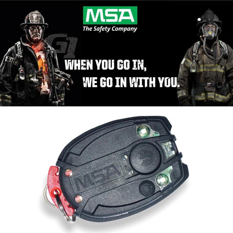 MSA Motion Scout 個人安全警報器救命器勞檢要求鑰匙型山田安全防護SOS