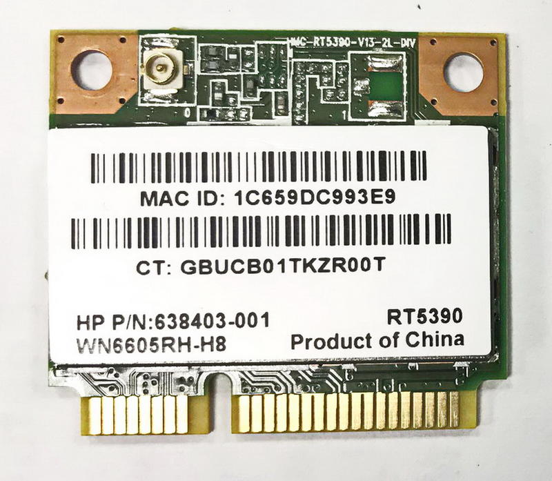 (L-62) RT5390 HP 筆電無線網卡