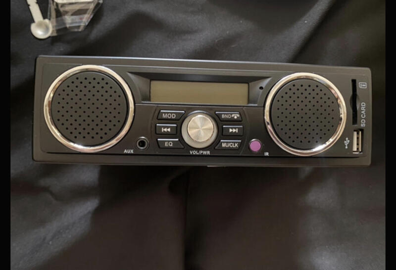 第二代 8236BT12-24v 藍牙mp3播放器fm收音主機自帶喇叭推高機怪手卡車專用非先鋒阿如品JVC