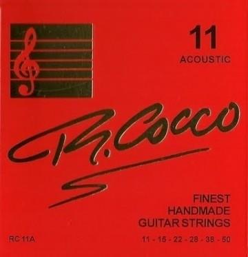 【聖地搖滾】R.COCCO RC11A 11-50 義大利手工弦 木吉他弦/民謠吉他弦
