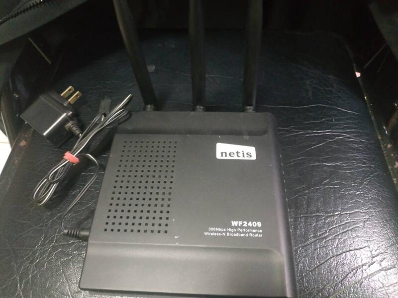 netis 802.11n 300Mbps 無線寬頻分享器WF2409 無線分享器 無線基地台 附變壓器