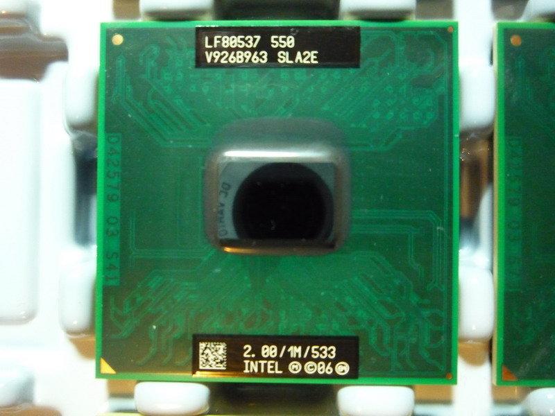 筆電型專用CPU_Intel Celeron Processor 550 _可議價