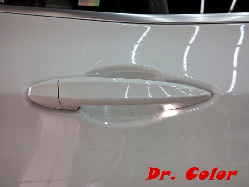Dr. Color 玩色專業汽車包膜 BMW X2 細紋自體修復透明犀牛皮_門碗