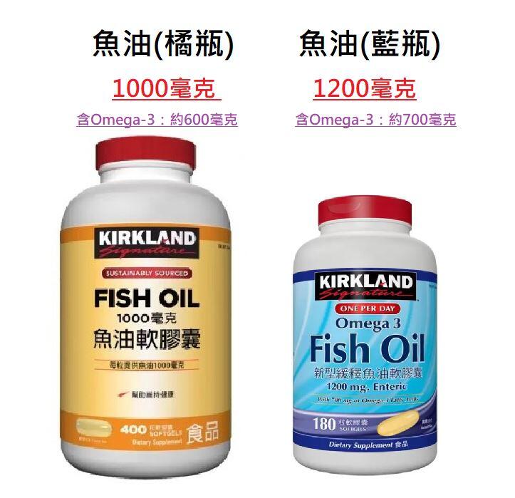 現貨 Costco 好市多 KIRKLAND 科克蘭 Fish Oil 新型緩釋魚油軟膠囊 180粒 400粒 露天市集 全台最大的