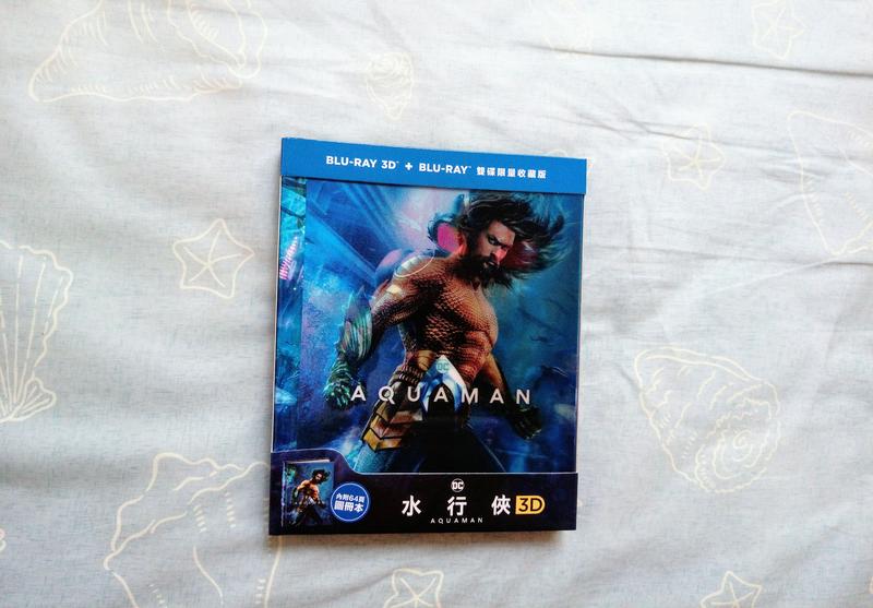 水行俠 傑森摩莫亞 3D+2D 雙碟限量收藏版 藍光