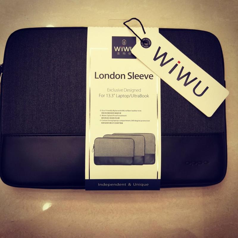 Wiwu london Sleeve 13.3" Laptop/UltraBook 電腦包 防撞包