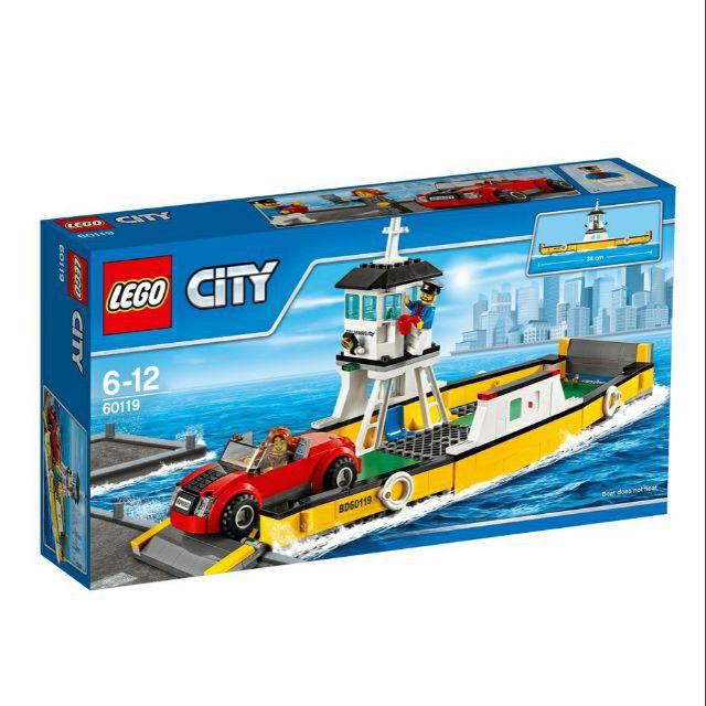 【樂GO】LEGO 樂高  60119 CITY 城市系列 渡船 原廠正版