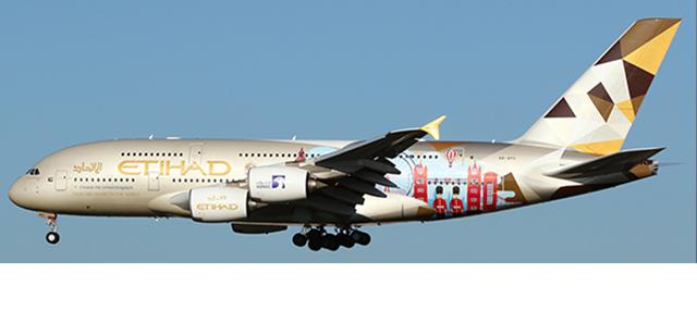 JC Wings 阿提哈德航空 Etihad Airways A380 A6-APC 1:200