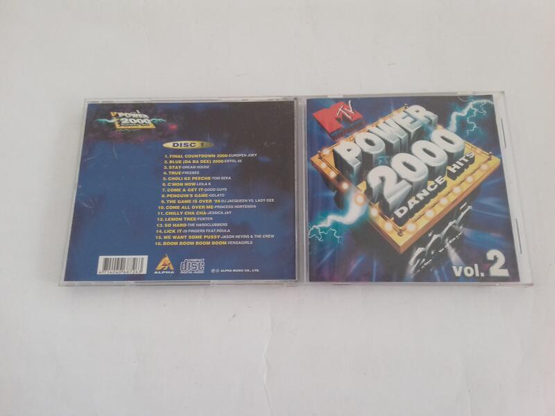 POWER 2000 DANCE HITS VOL 2 DISC 1 CD power-2000-dance-hits-vol-2-disc-1-cd